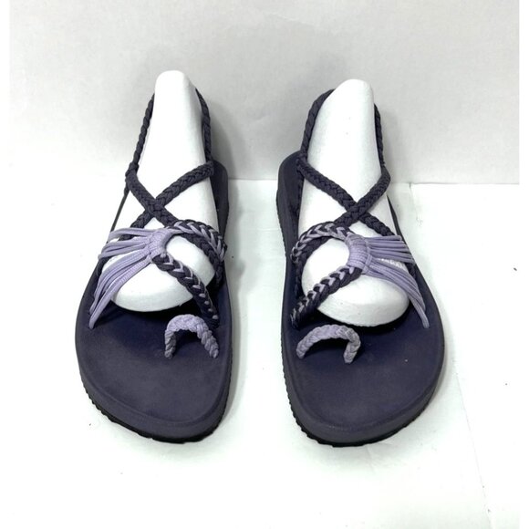 Bokyna Elevate Arch Support Comfort Sandals Purple EU 40/US 9 NWOT Braided Strap - Picture 4 of 8